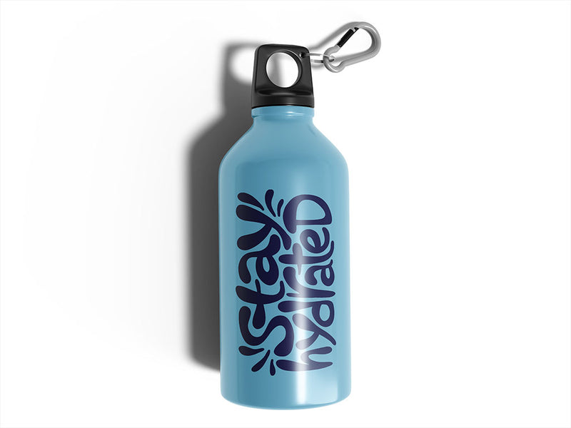 ORACAL 651 Dark Blue Water Bottle DIY Stickers