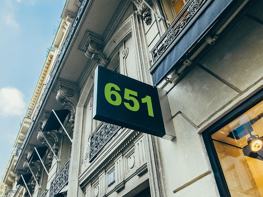 ORACAL 651 Yellow Green Sign Vinyl