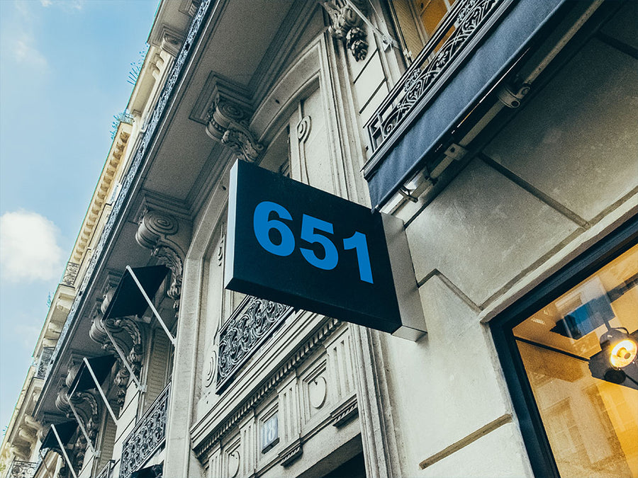 ORACAL 651 Sky Blue Sign Vinyl