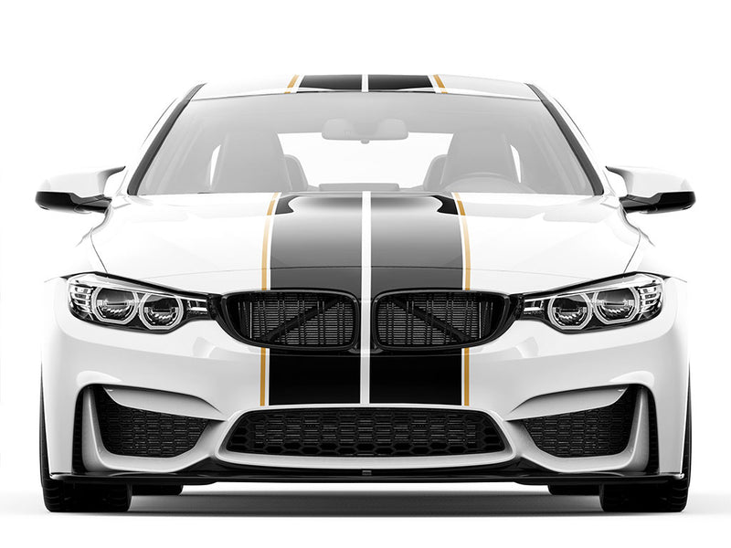 ORACAL 651 Imitation Gold Pin Stripe With Racing Stripes