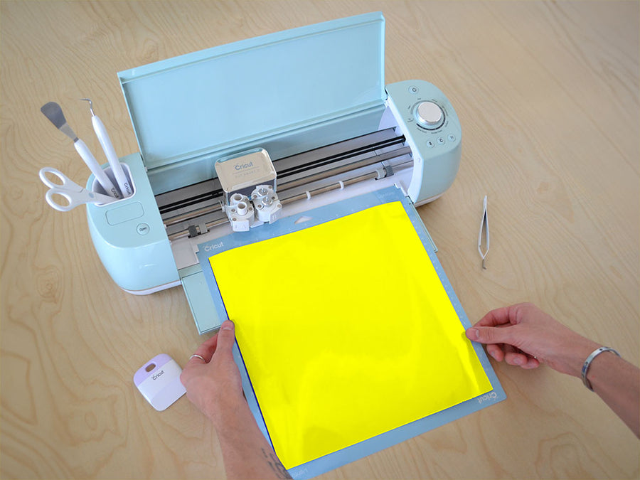 ORACAL 6510 Yellow Fluorescent Cricut Compatible Vinyl