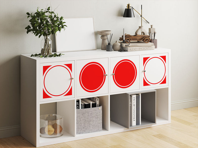 ORACAL 6510 Red Fluorescent DIY Furniture Stickers