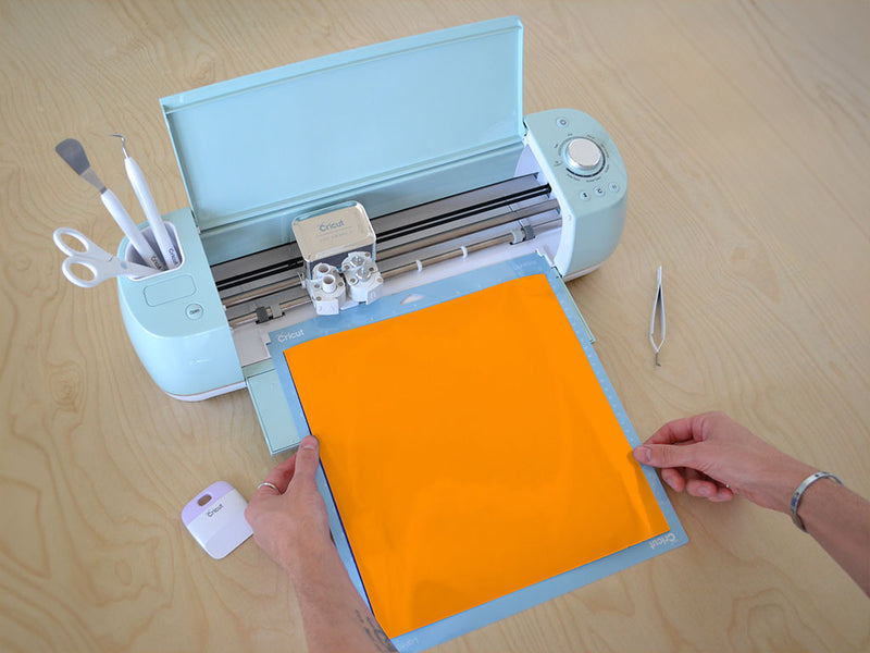 ORACAL 7510 Orange Fluorescent Cricut Compatible Vinyl