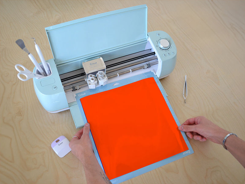 ORACAL 7510 Red-Orange Fluorescent Cricut Compatible Vinyl