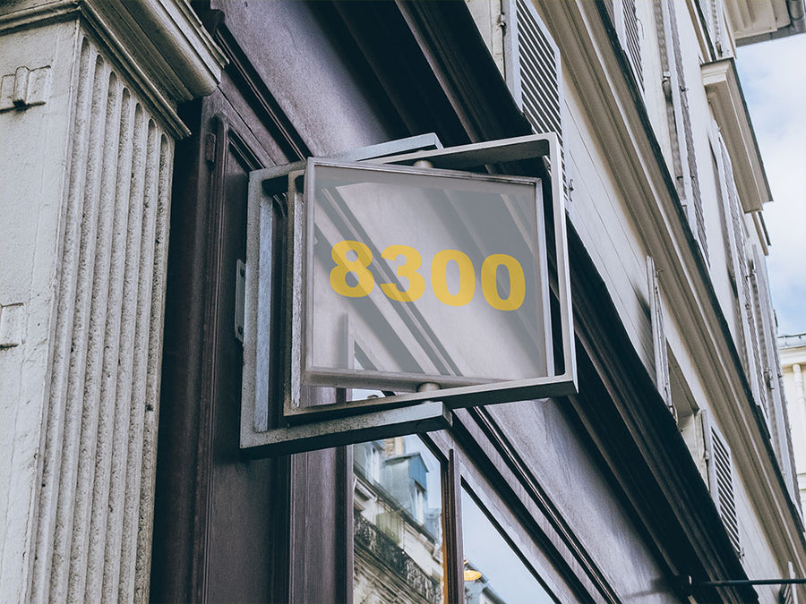 ORACAL 8300 Yellow Transparent Sign Vinyl