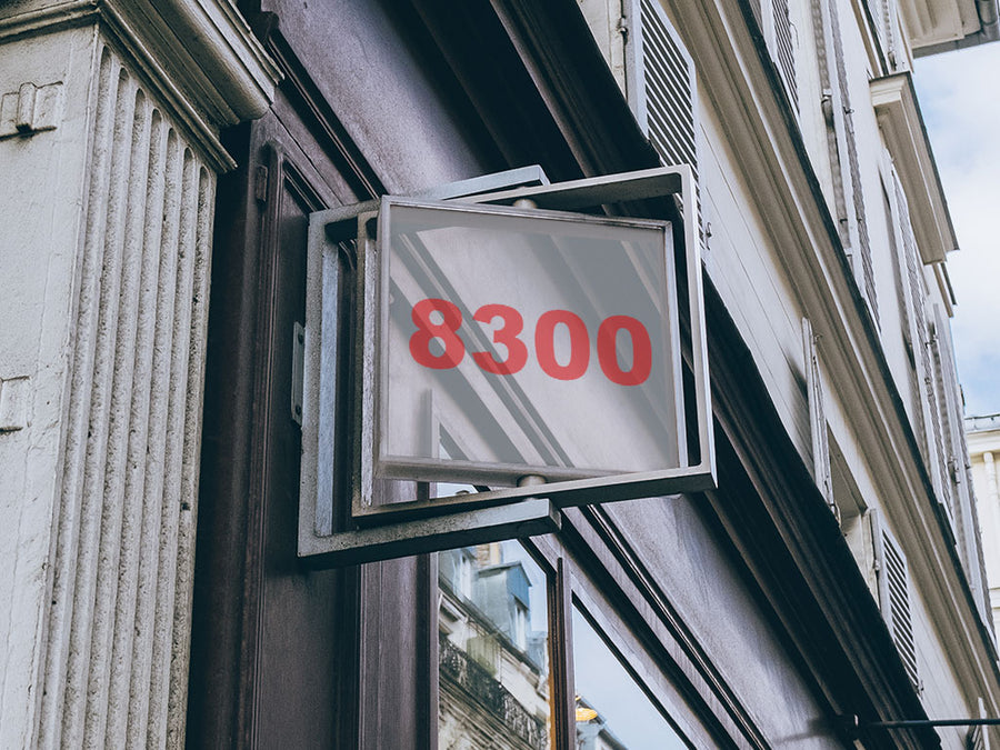 ORACAL 8300 Red Orange Transparent Sign Vinyl