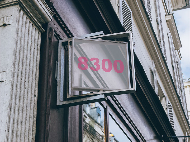 ORACAL 8300 Pink Transparent Sign Vinyl