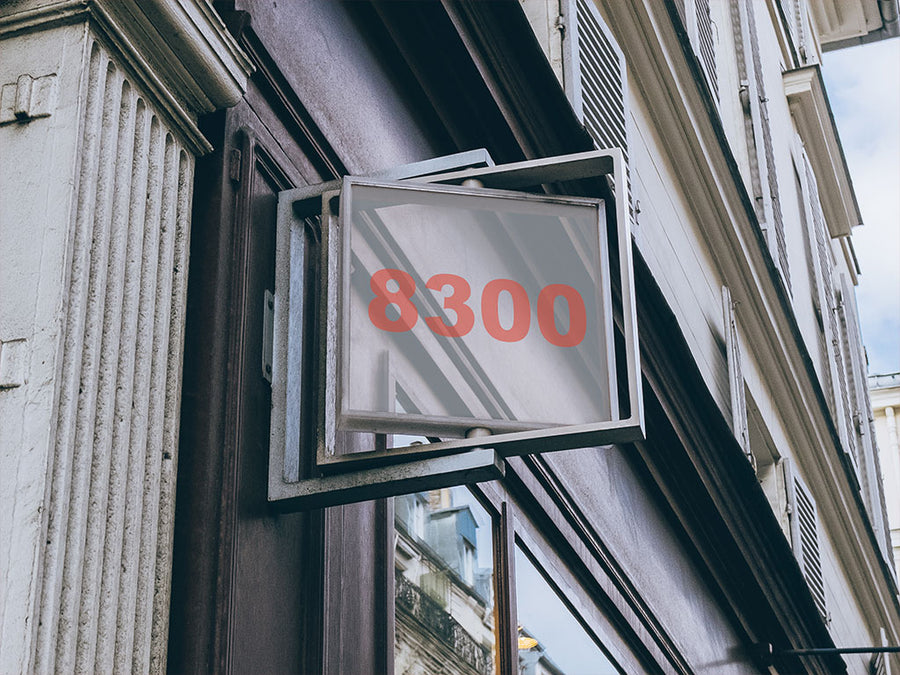 ORACAL 8300 Orange Red Transparent Sign Vinyl