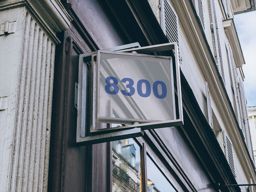 ORACAL 8300 King Blue Transparent Sign Vinyl