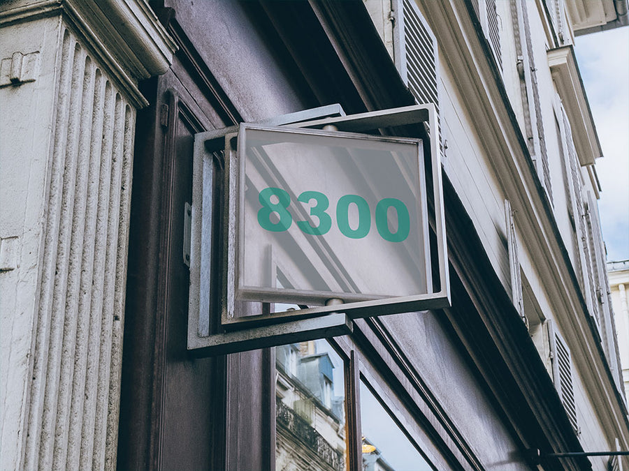 ORACAL 8300 Blue Green Transparent Sign Vinyl