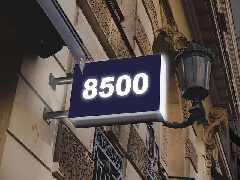 ORACAL 8500 Dark Blue Translucent Sign Vinyl