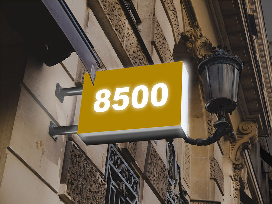 ORACAL 8500 Zinc Yellow Translucent Sign Vinyl