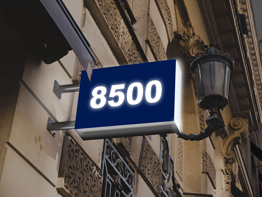 ORACAL 8500 King Blue Translucent Sign Vinyl