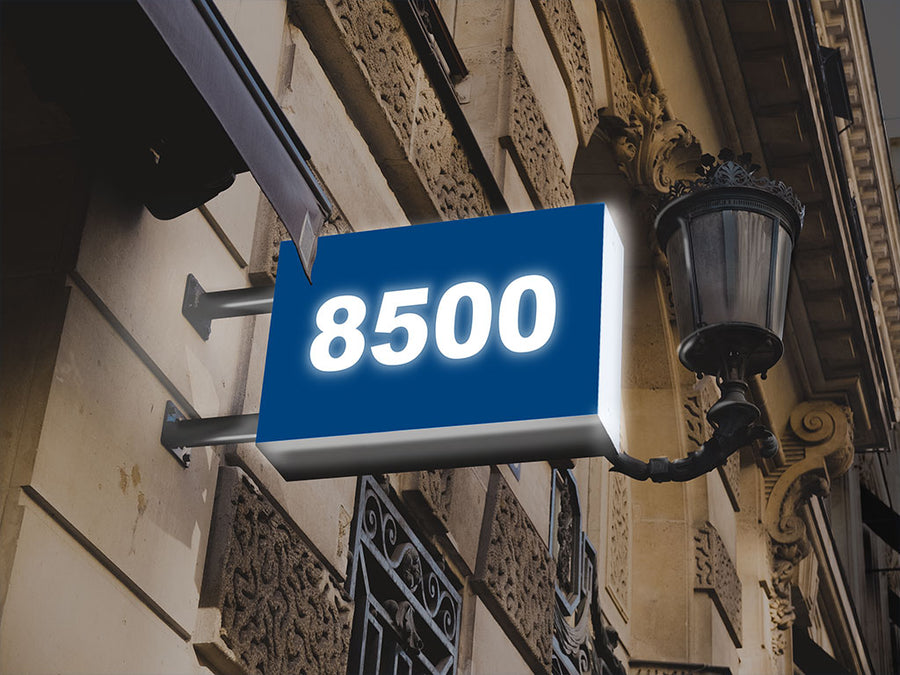 ORACAL 8500 Azure Blue Translucent Sign Vinyl
