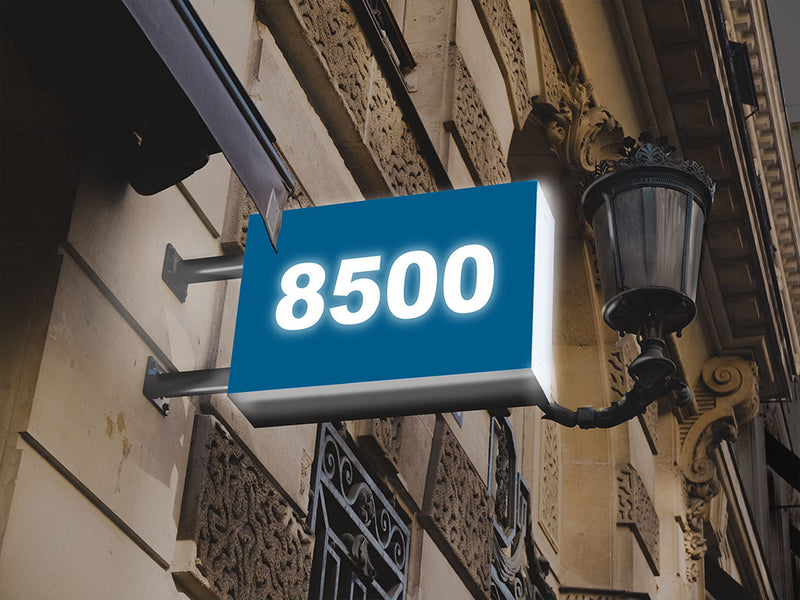 ORACAL 8500 Light Blue Translucent Sign Vinyl