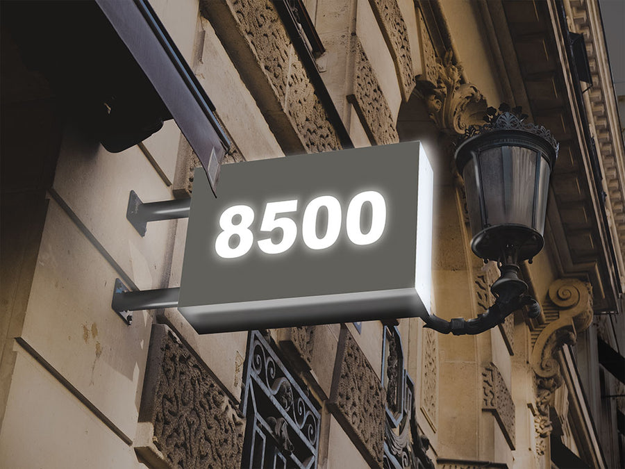ORACAL 8500 Middle Gray Translucent Sign Vinyl