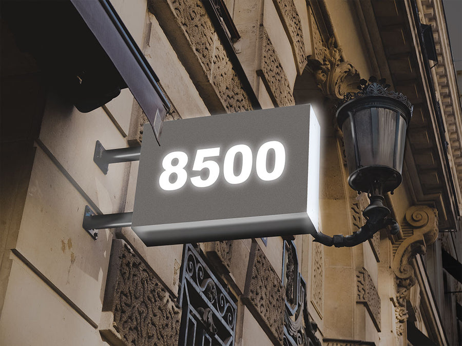 ORACAL 8500 Silver Gray Translucent Sign Vinyl