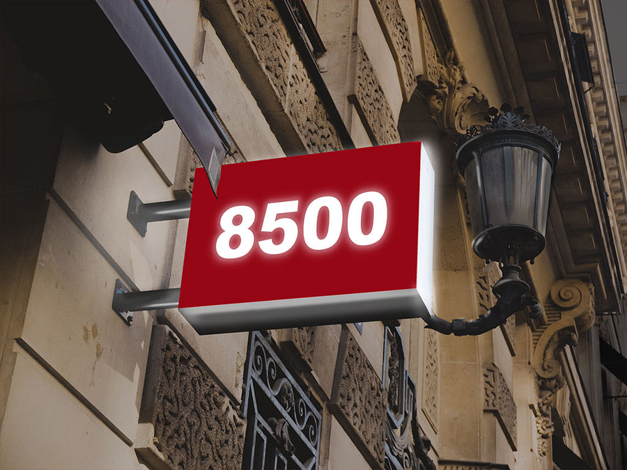 ORACAL 8500 Carnation Red Translucent Sign Vinyl