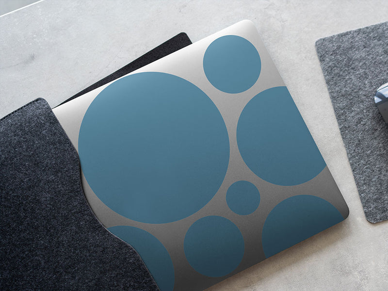 ORACAL 8500 Pastel Blue Translucent DIY Laptop Stickers