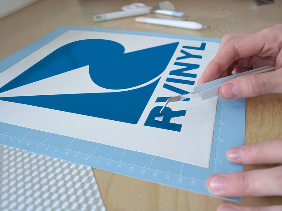ORACAL 8500 Gray Blue Translucent Easy Weed Craft Vinyl