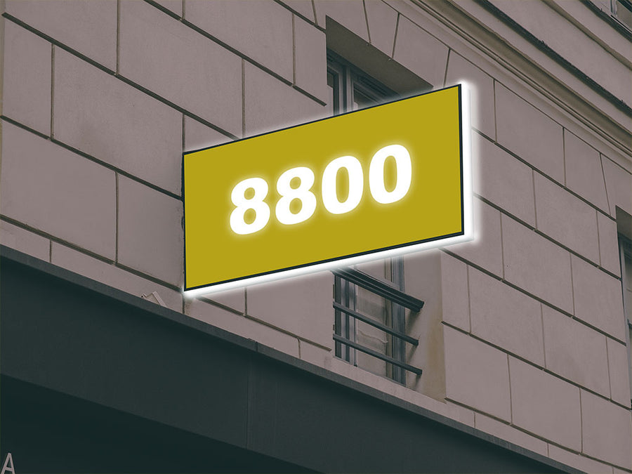 ORACAL 8800 Brimstone Yellow Translucent Sign Vinyl