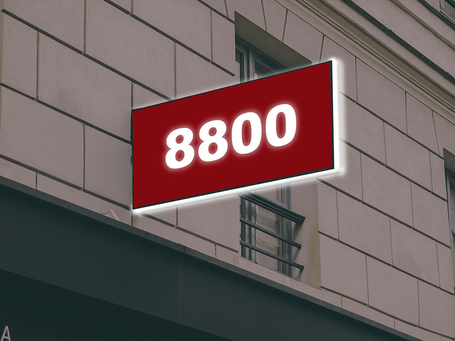 ORACAL 8800 Red Translucent Sign Vinyl