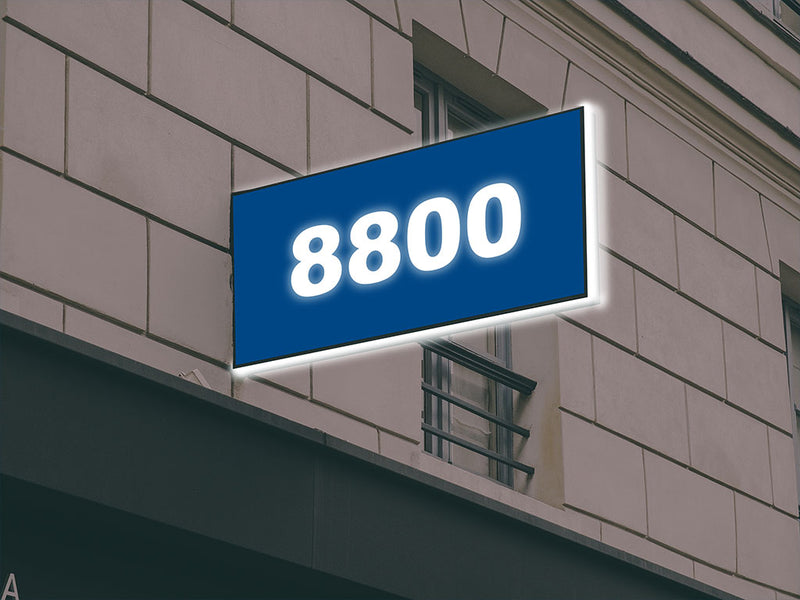 ORACAL 8800 Azure Blue Translucent Sign Vinyl