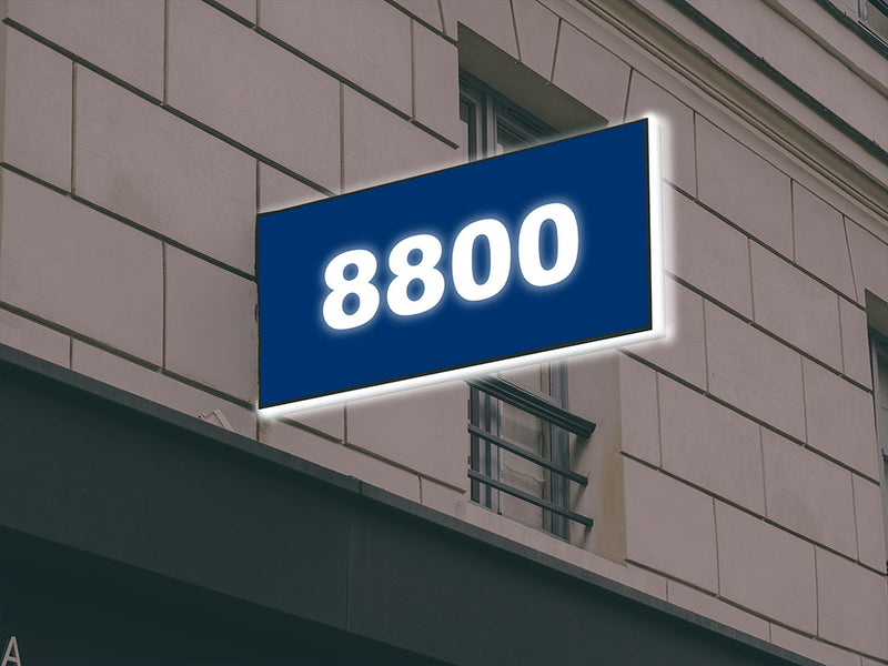 ORACAL 8800 Sea Blue Translucent Sign Vinyl
