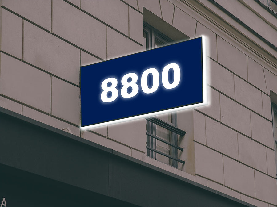 ORACAL 8800 Middle Blue Translucent Sign Vinyl