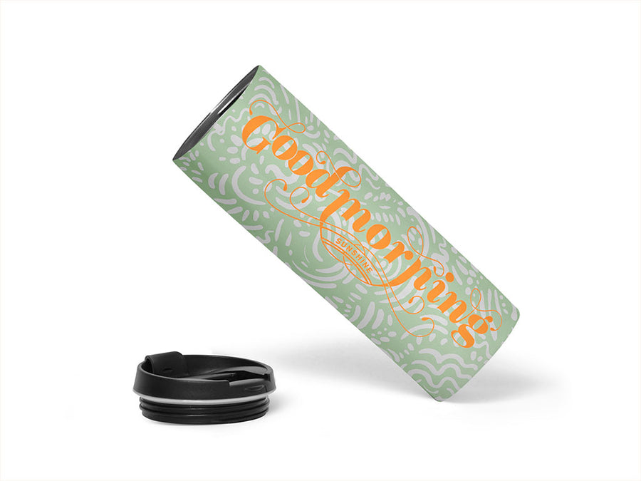 Oracal 951 Pastel Orange Water Bottle DIY Stickers