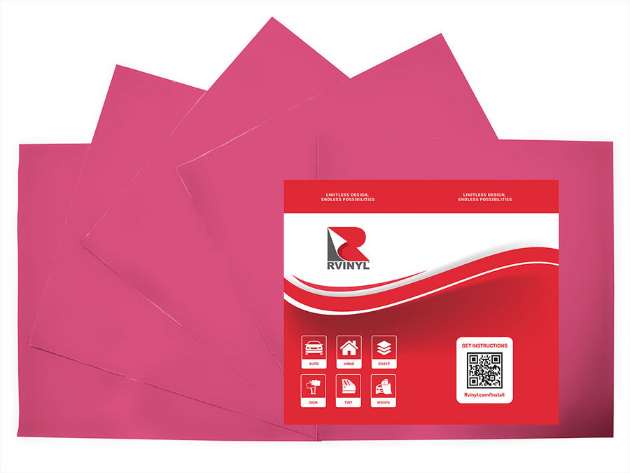 Oracal 951 Magenta Craft Vinyl Sheet Pack