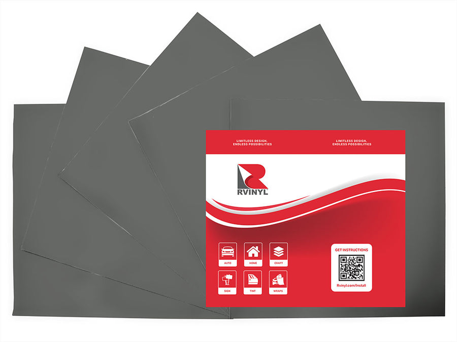 Oracal 951 Gray Craft Vinyl Sheet Pack