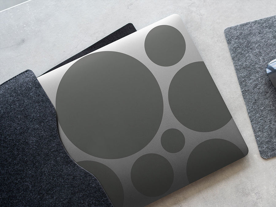 Oracal 951 Gray DIY Laptop Stickers