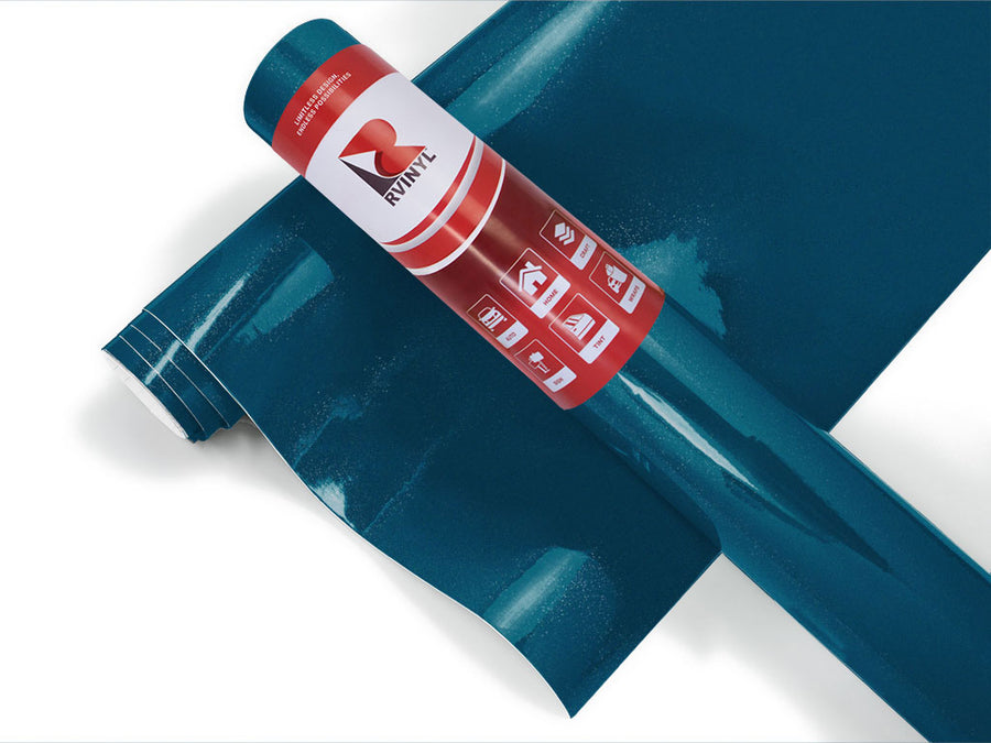 Oracal 951 Navy Metallic Craft Vinyl Roll