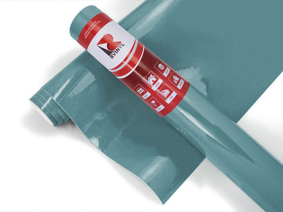 Oracal 951 Blue Gray Metallic Craft Vinyl Roll
