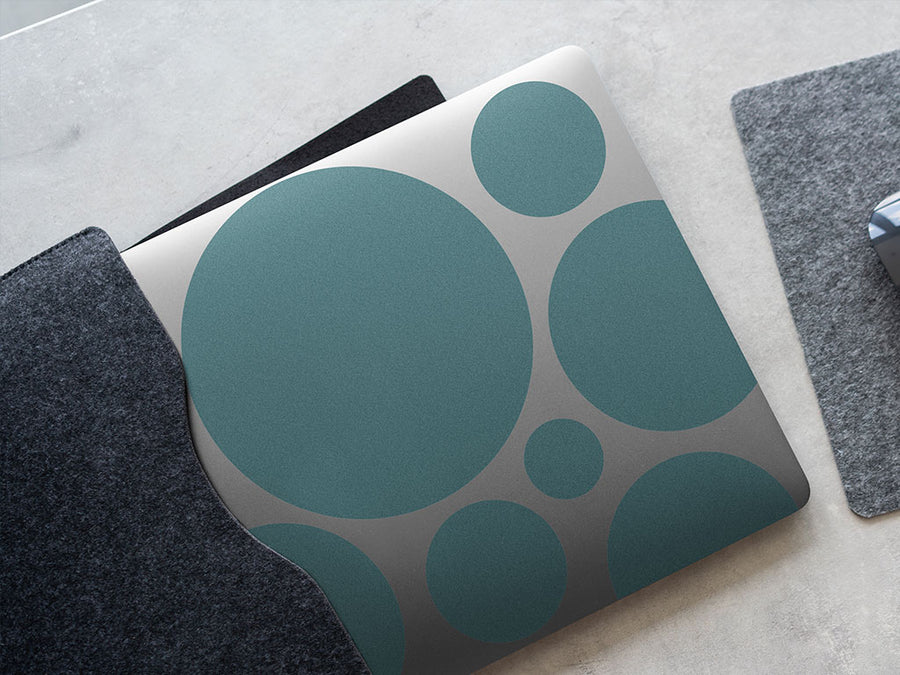 Oracal 951 Blue Gray Metallic DIY Laptop Stickers