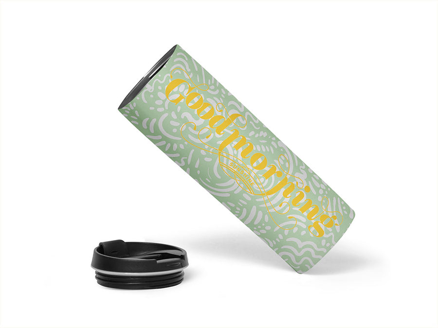 Oracal 951 Post Office Yellow Water Bottle DIY Stickers