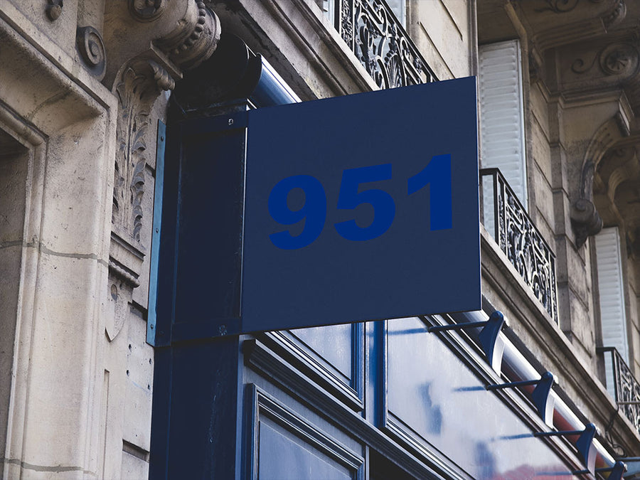 ORACAL Middle Blue Premium Sign Vinyl