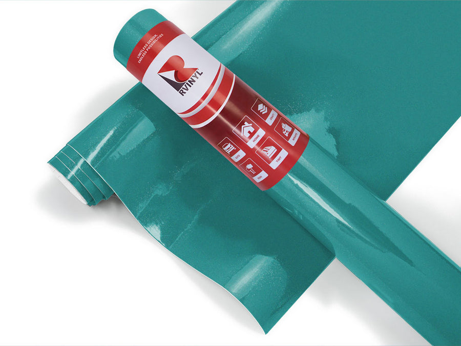 Oracal 951 Teal Metallic Craft Vinyl Roll