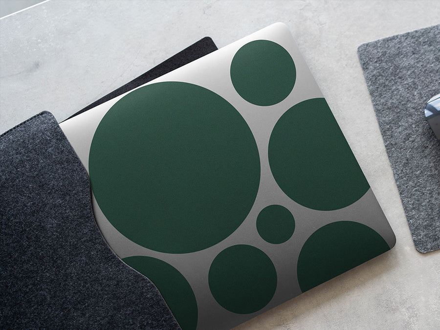 Oracal 951 Fir Green Metallic DIY Laptop Stickers