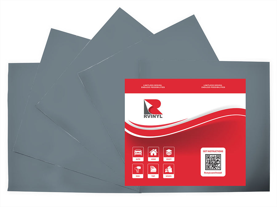 Oracal 951 Slate Gray Craft Vinyl Sheet Pack