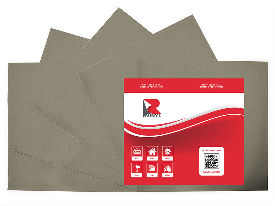 Oracal 951 Zinc Metallic Craft Vinyl Sheet Pack