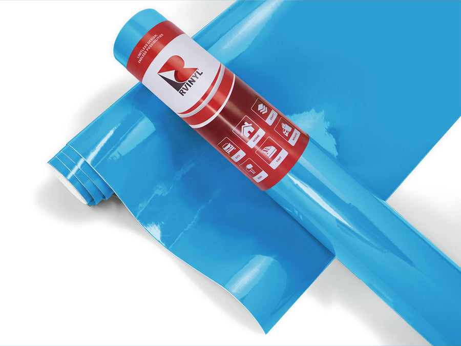 ORACAL 970RA Gloss Ice Blue Truck Wrap Color Film