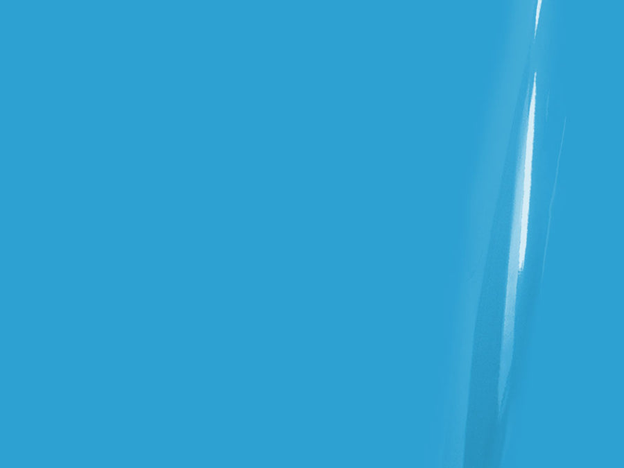 ORACAL 970RA Gloss Ice Blue Go Kart Wrap Color Swatch