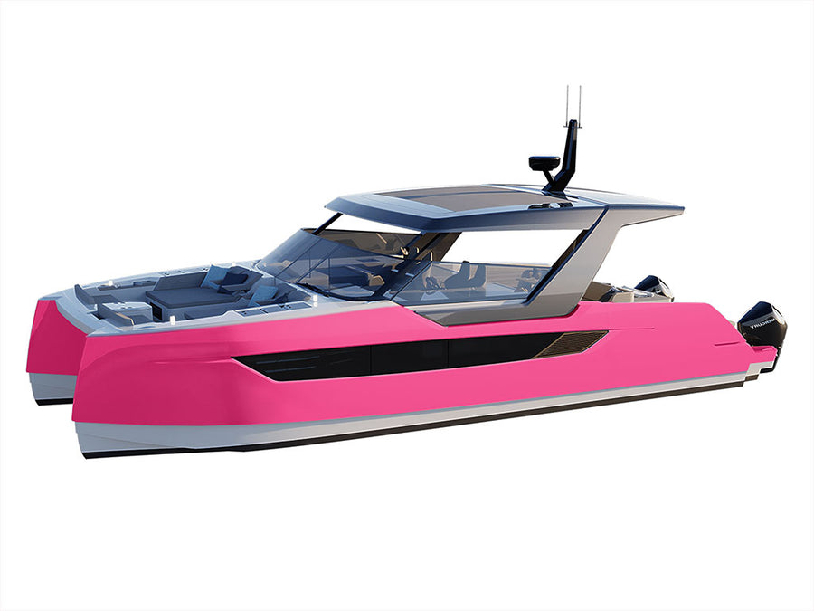 ORACAL 970RA Gloss Telemagenta Catamaran Dual-Hull Vinyl Film Wraps