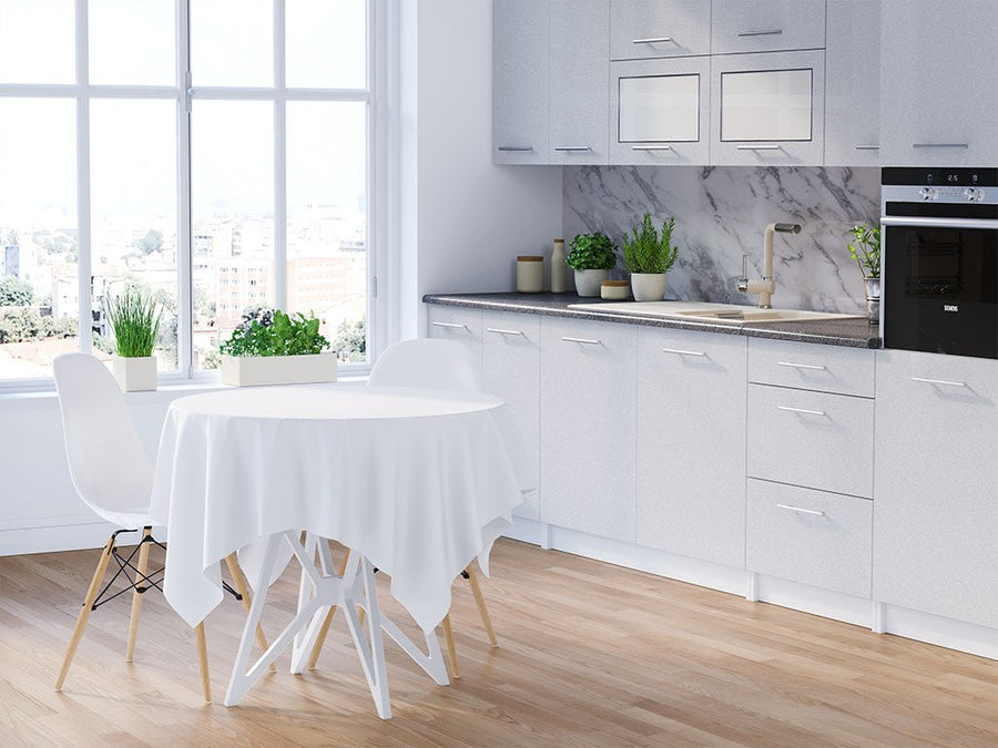 ORACAL 970RA Metallic Silver Gray DIY Kitchen Cabinet Wraps