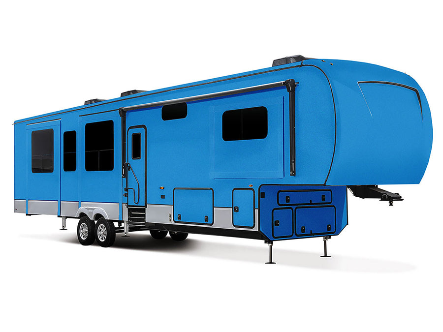 ORACAL 970RA Metallic Azure Blue Do-It-Yourself 5th Wheel Travel Trailer Wraps