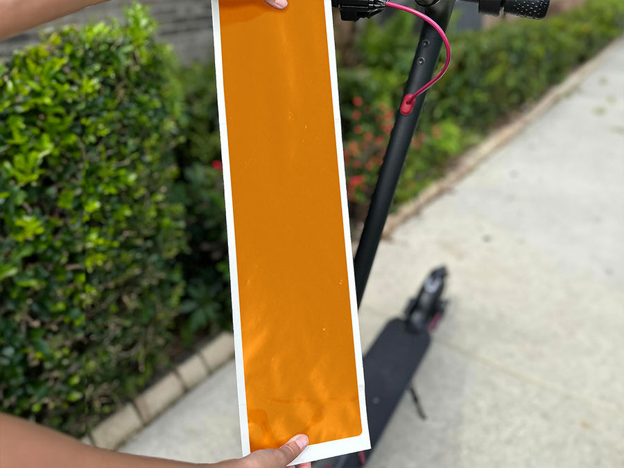 ORACAL 970RA Matte Saffron Yellow DIY Electric Scooter Wraps
