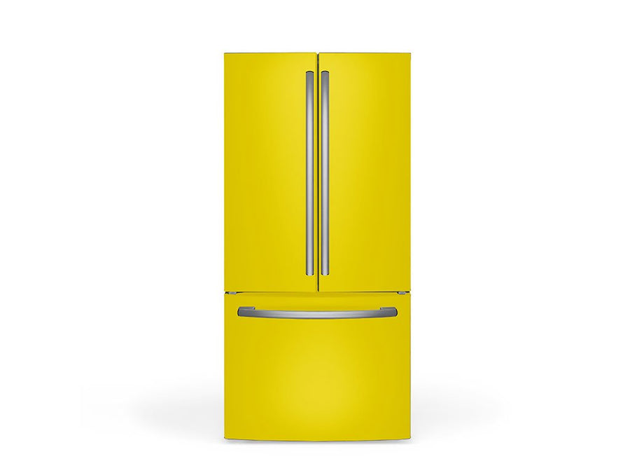 ORACAL 970RA Gloss Canary Yellow DIY Built-In Refrigerator Wraps