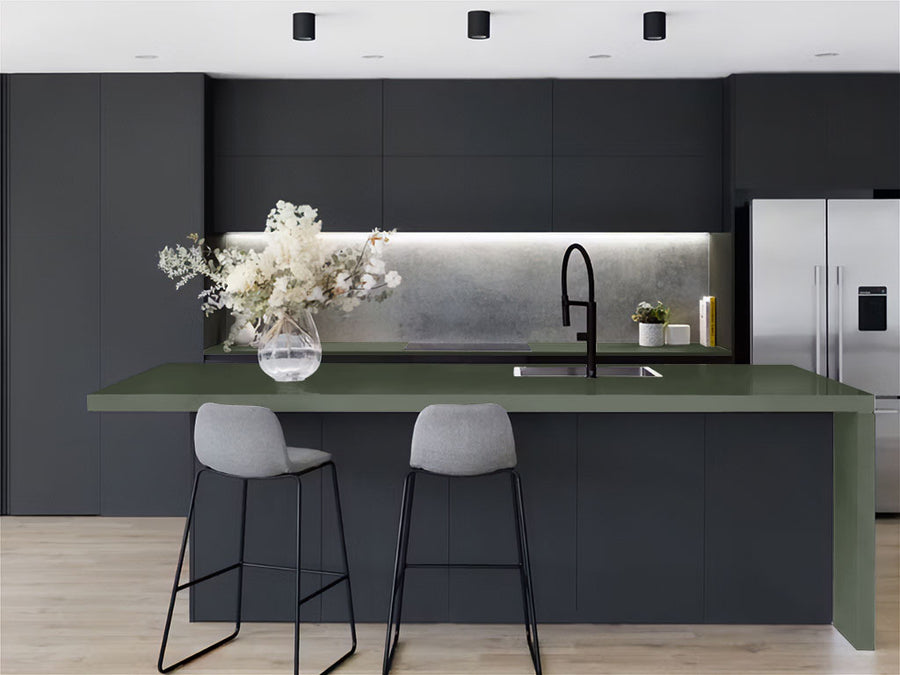 ORACAL® 970RA Matte Nato Olive Kitchen Countertop Wraps
